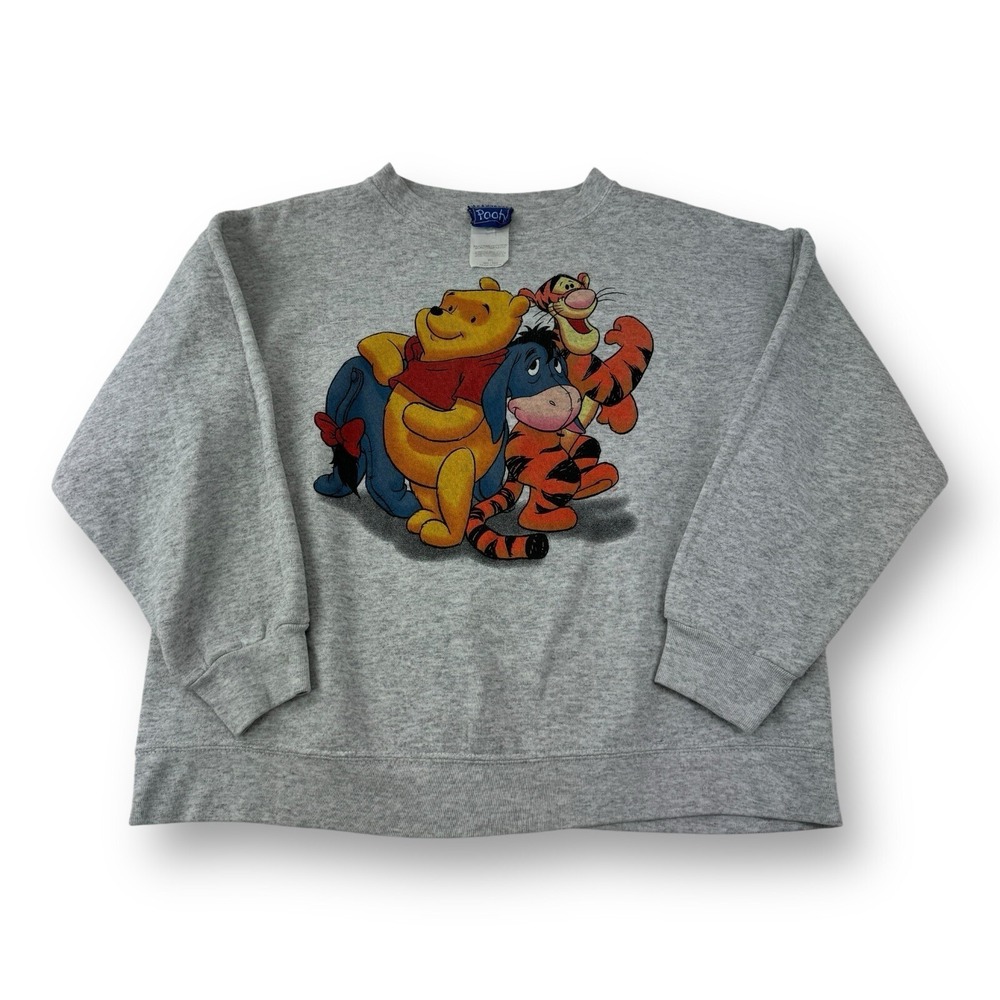 Pooh x Jerry Leigh Women's Graphic‎ Crewneck Sweatshirt Women's Size Medium